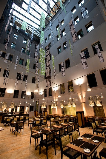 Courtyard Liberty at the Radisson Sonya Hotel in St. Petersburg