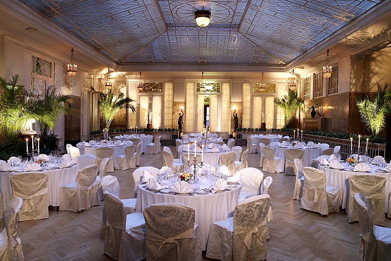 Winter Garden Conference Hall At Astoria Hotel St Petersburg Russia