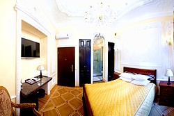 Deluxe Double Room at the Rossi Boutique Hotel in St. Petersburg