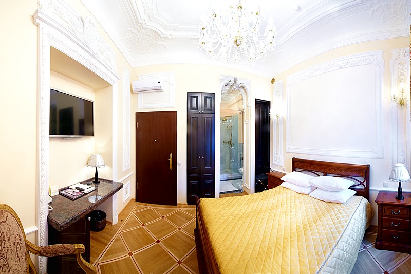 Deluxe Double Room at the Rossi Boutique Hotel in St. Petersburg