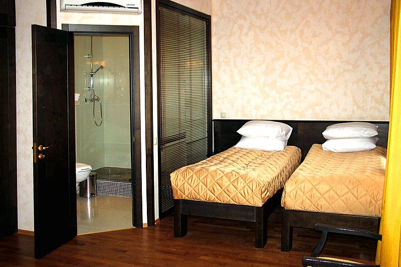Standard Twin Room at the Rossi Boutique Hotel in St. Petersburg