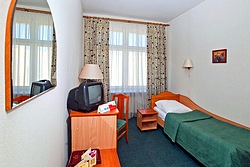 Single Room at the Rossiya Hotel in St. Petersburg