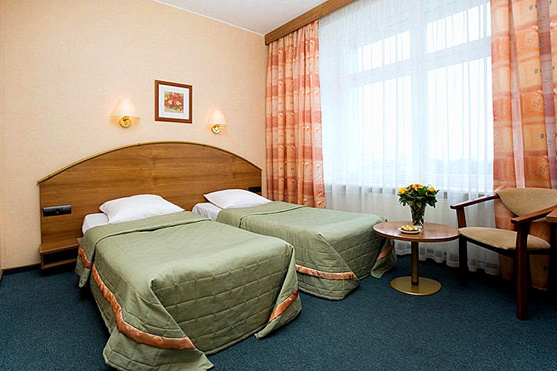 Standard Twin Room at the Rossiya Hotel in St. Petersburg
