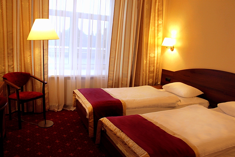 Superior Twin Room at the Rossiya Hotel in St. Petersburg