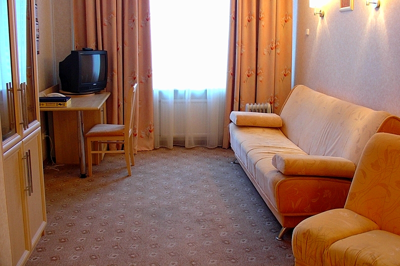 Junior Suite at the Rossiya Hotel in St. Petersburg