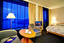 Superior Double Room with river view  at the Saint Petersburg Hotel in St. Petersburg