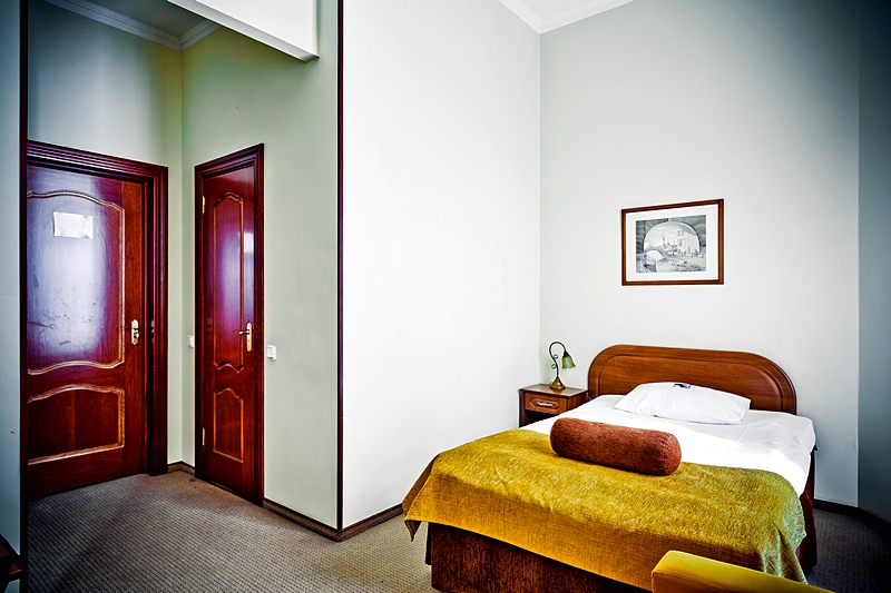 Superior Single Room at the Shelfort Hotel in St. Petersburg