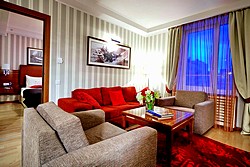 Suite at the Solo Sokos Hotel Palace Bridge in St. Petersburg
