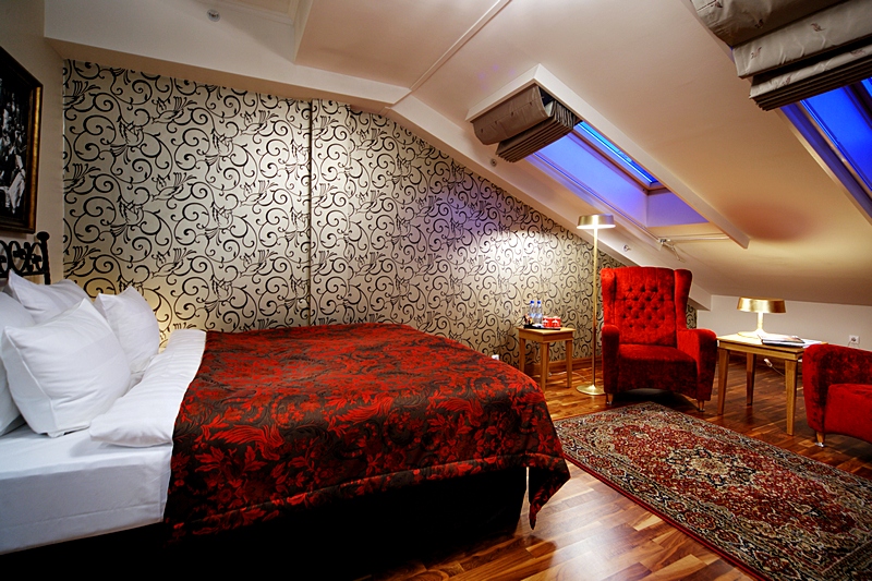 Superior Mansard Room at the Solo Sokos Hotel Vasilievsky in St. Petersburg