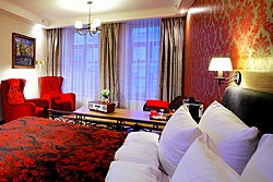 Suite at the Solo Sokos Hotel Vasilievsky in St. Petersburg