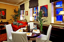 Repin Lounge at the Solo Sokos Hotel Vasilievsky in St. Petersburg