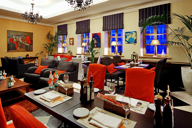 Repin Lounge at the Solo Sokos Hotel Vasilievsky in St. Petersburg