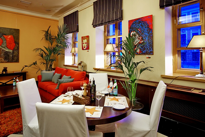 Repin Lounge at the Solo Sokos Hotel Vasilievsky in St. Petersburg