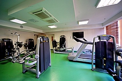 Gym at the Solo Sokos Hotel Vasilievsky in St. Petersburg