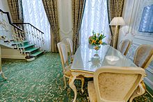 Imperial Suite at the Official State Hermitage Museum Hotel in St. Petersburg