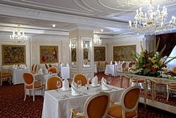Catherine the Great Restaurant at the Official State Hermitage Museum Hotel in St. Petersburg
