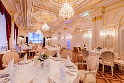 Rossi Ballroom at the Official State Hermitage Museum Hotel in St. Petersburg