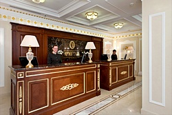 Reception at the Official State Hermitage Museum Hotel in St. Petersburg