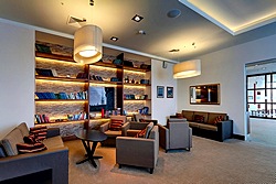 Library at the Staybridge Suites St. Petersburg Hotel