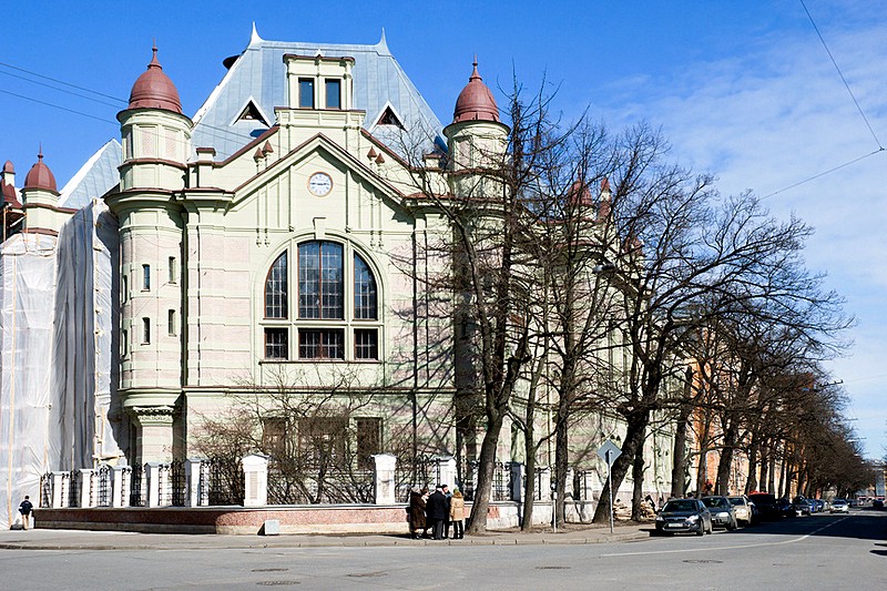 St Petersburg Electrotechnical University is located in an Art Nouveau building on Aptekarsky Island in Saint-Petersburg, Russia