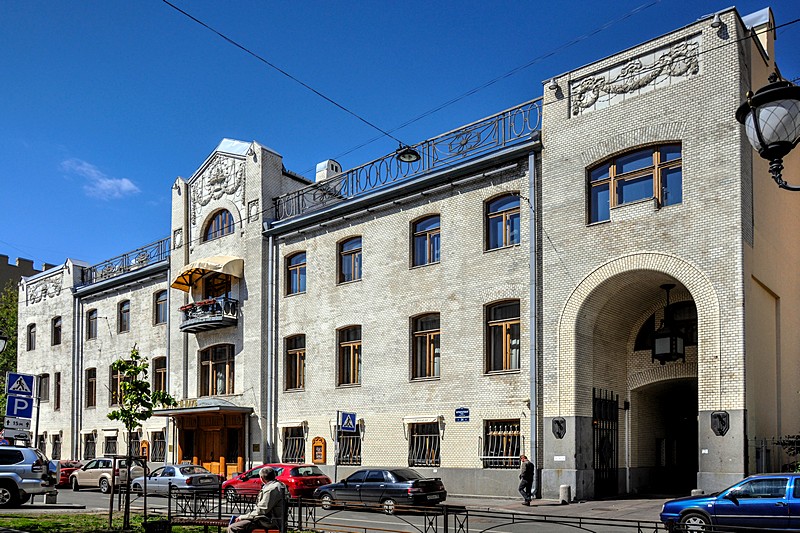 Kochubey Mansion on Furshtatskaya Ulitsa in St Petersburg, Russia