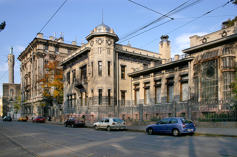 Kschessinska Mansion, now the Museum of Political History in St Petersburg, Russia