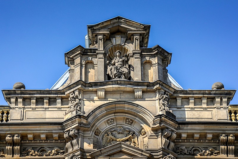 Tower of the Kelch Mansion in Saint-Petersburg, Russia