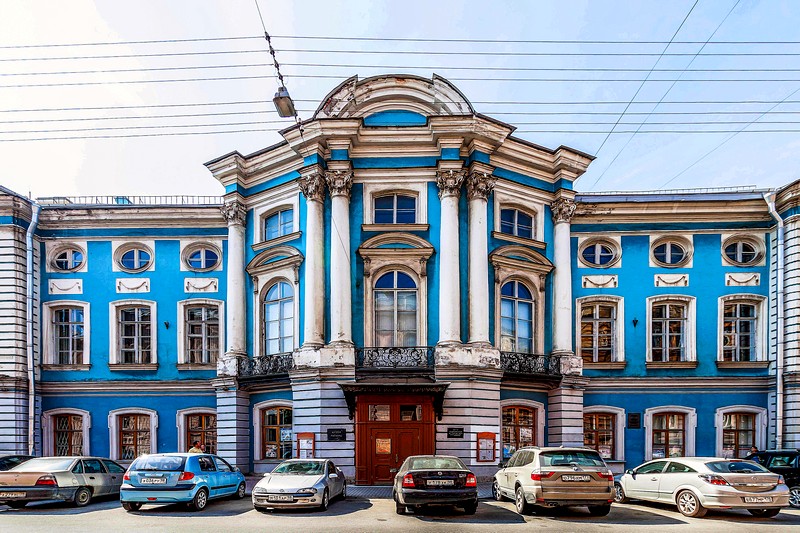Shuvalov Mansion (Museum of Hygiene) on Italianskaya Ulitsa in St Petersburg, Russia
