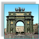 The Narva Gate, St. Petersburg, Russia