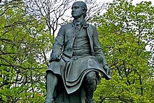 Monument to Mikhail Lomonosov, St. Petersburg, Russia