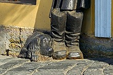 Monument to Mumu, St. Petersburg, Russia