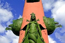 Rostral Columns, St. Petersburg, Russia