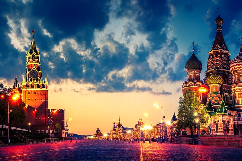 Red Square in Moscow, Russia
