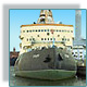 Icebreaker "Krasin" in St. Petersburg Russia