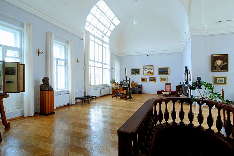 Exhibit at the Arkhip Kuindzhi Apartment Museum in St Petersburg, Russia