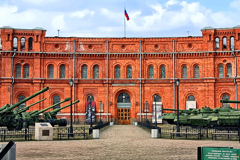 Museum of the Artillery, Engineers and Signal Corps in St Petersburg, Russia