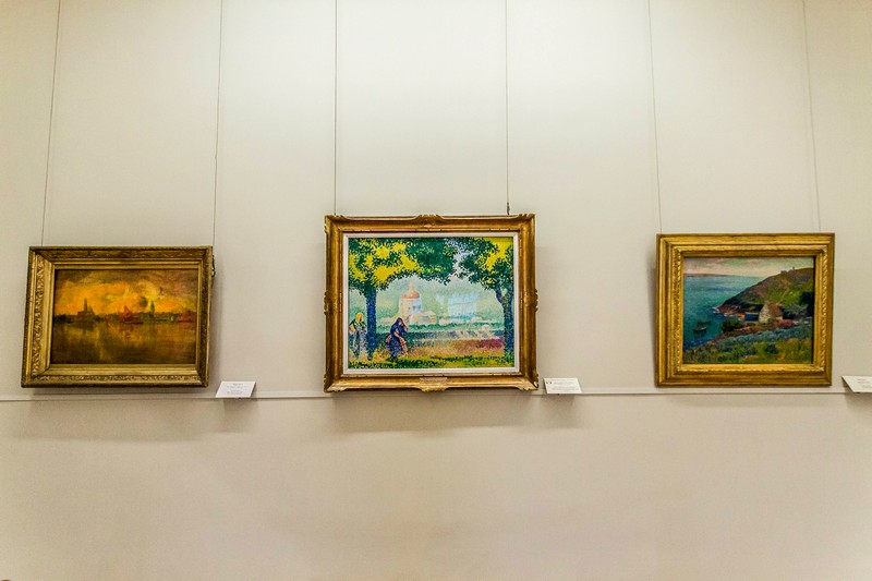 Vincent van Gogh Memory of the Garden at Etten in Hermitage Museum in St Petersburg, Russia