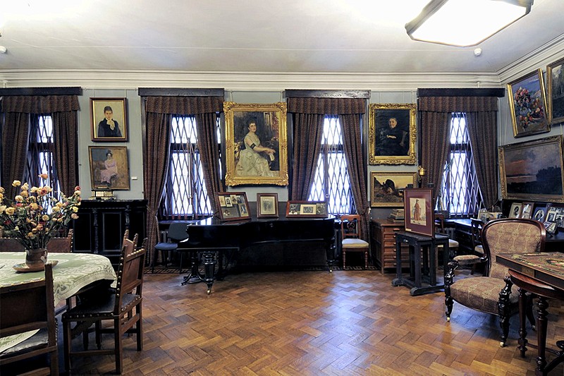 Collections of the Isaac Brodsky Apartment Museum in St Petersburg, Russia