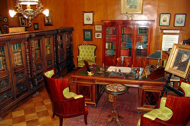 Inside Ivan P. Pavlov Apartment Museum in St Petersburg, Russia