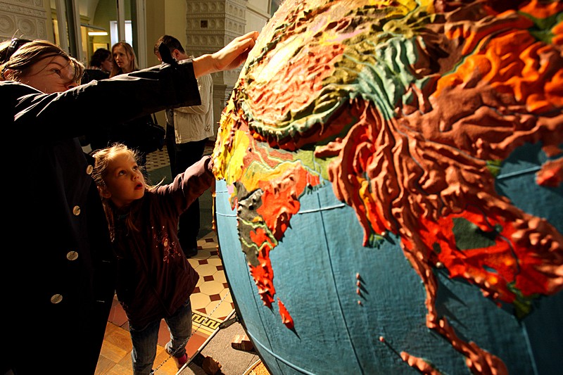 Inside Museum of Soil Science in St Petersburg, Russia