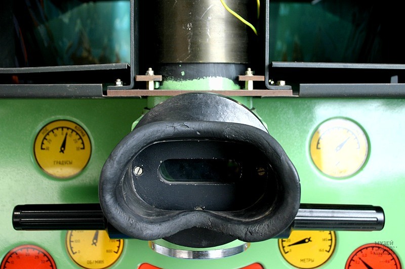 The arcade game "Morskoi Boi" (Battleship) in St Petersburg, Russia