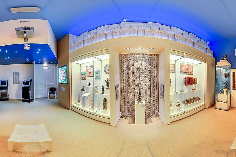 Indian religions section at the Museum of the History of Religion in Saint-Petersburg, Russia