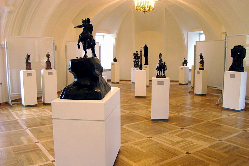 Collections of the Museum of Urban Sculpture in St Petersburg, Russia