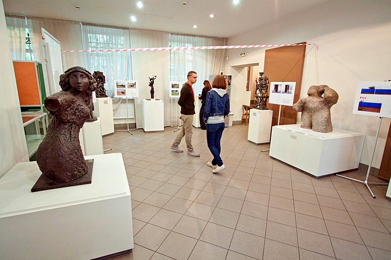 Collections of the Museum of Urban Sculpture in St Petersburg, Russia