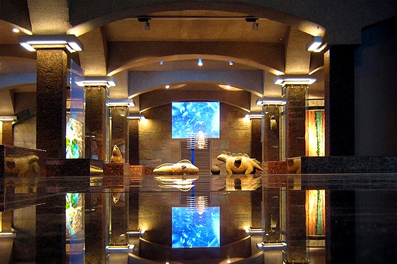 Water Museum exhibits in Saint-Petersburg, Russia