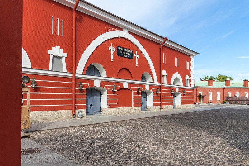 Golovkin Bastion at the Peter and Paul Fortress in St Petersburg, Russia