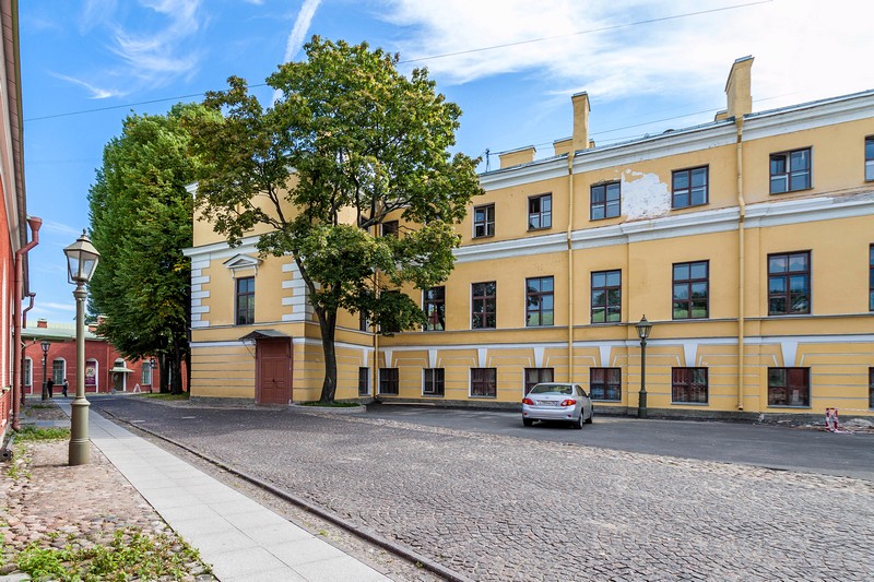 Main Treasury at the Peter and Paul Fortress in St Petersburg, Russia Main Treasury at the Peter and Paul Fortress in St Petersburg, Russia