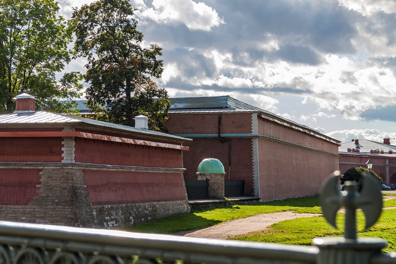 Menshikov Bastion at the Peter and Paul Fortress in St Petersburg, Russia