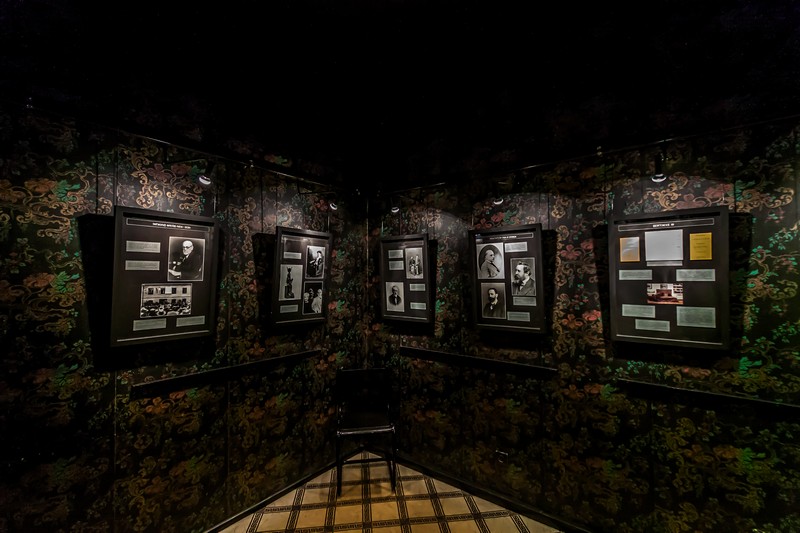 The Entrance Hall in the Sigmund Freud Dream Museum in St Petersburg, Russia