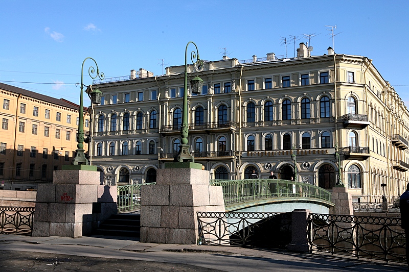 St. Petersburg Artist Museum-Exhibition Center Building in St Petersburg, Russia